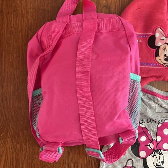 Disney Minnie Mouse Bundle Hat, Shirt and Backpack - Picture 9 of 10